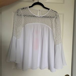 NWT Lilly Pulitzer Amenna Top in Resort White 6